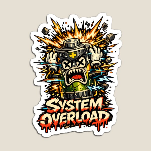 Item preview, System Overload designed and sold by DesignTeamHub.