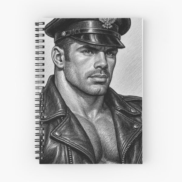 Item preview, 1940s Gay Leather Daddy Series Berlin Leder Pride Graphic Design designed and sold by ItsAKinkThing.