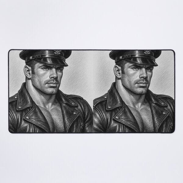 Item preview, 1940s Gay Leather Daddy Series Berlin Leder Pride Graphic Design designed and sold by ItsAKinkThing.