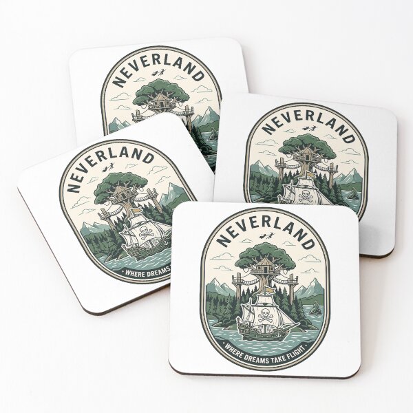 Item preview, Vintage Neverland Pirate Ship Adventure Badge designed and sold by k3rstman1.
