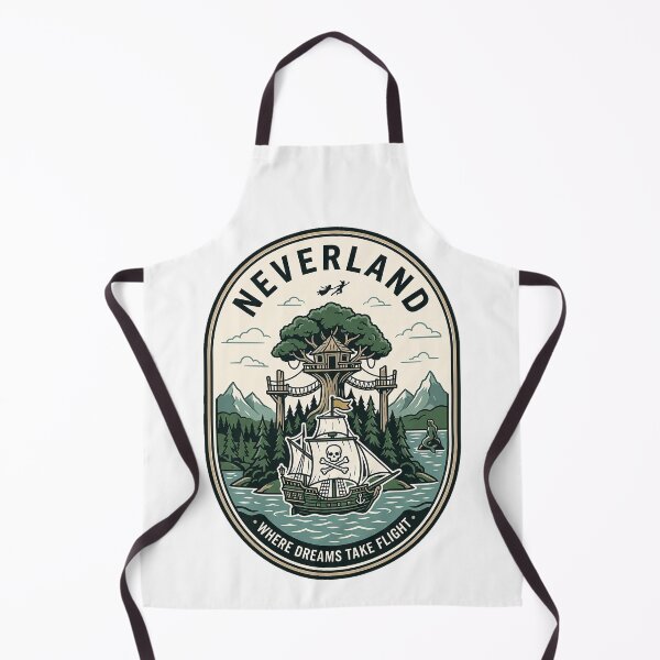 Item preview, Vintage Neverland Pirate Ship Adventure Badge designed and sold by k3rstman1.