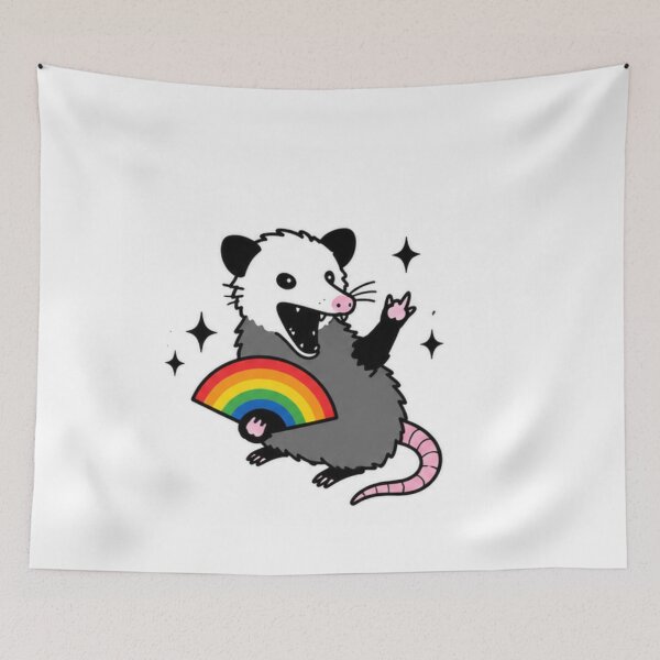 Item preview, Possum Pride designed and sold by fadeinkstudio.