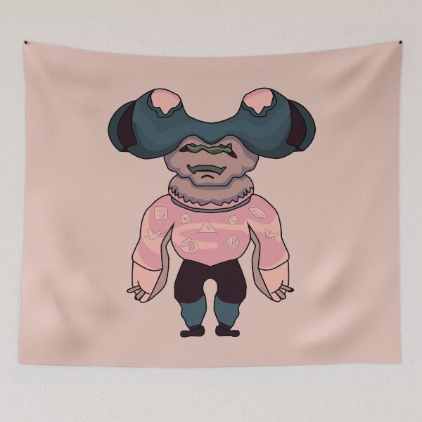 Item preview, Undersized Boxer Monster designed and sold by Helgoolia.