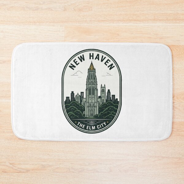 Item preview, Vintage New Haven Connecticut The Elm City Skyline designed and sold by k3rstman1.