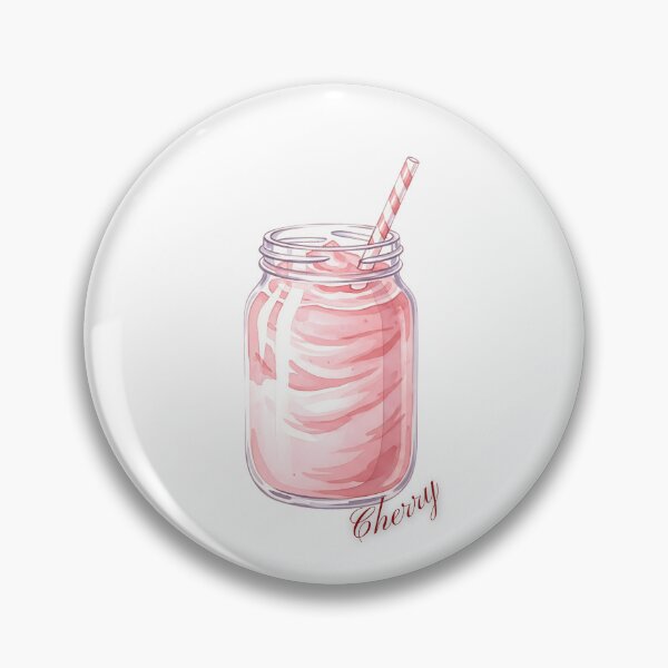 Item preview, Milkshake with cherry font designed and sold by serenebookworm.