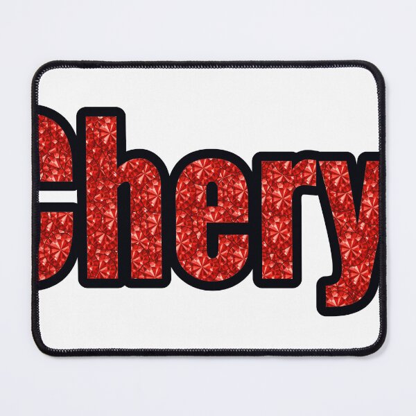 Item preview, Cheryl Girl Name Red Rhinestone Texture designed and sold by TheIconSmith.