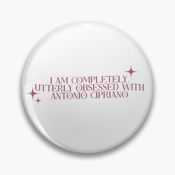 Item preview, i am completely, utterly obsessed with antonio cipriano – off campus/briar u designed and sold by LiteratiOnline.