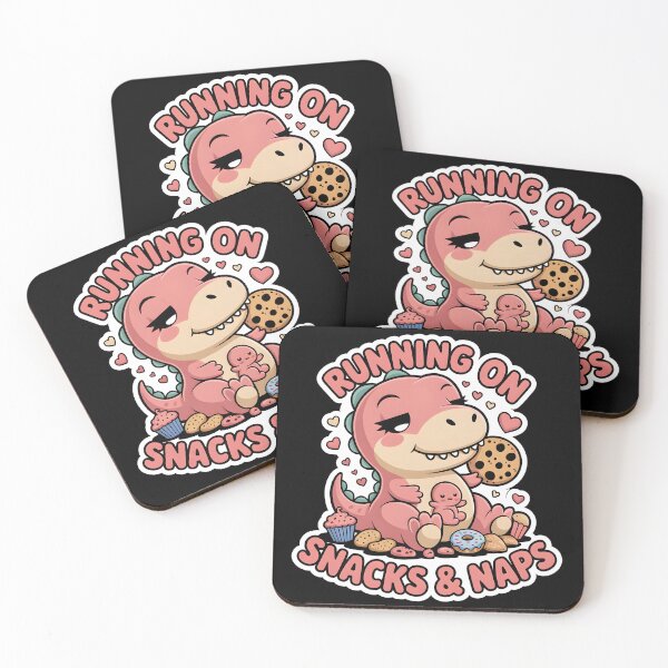 Item preview, Cute Pregnancy Dinosaur Collection | Pregosaurus, Mamasaurus & Running on Snacks and Naps designed and sold by Lina Caro.