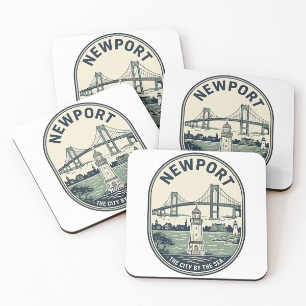 Item preview, Vintage Newport Rhode Island Lighthouse Bridge Badge designed and sold by k3rstman1.