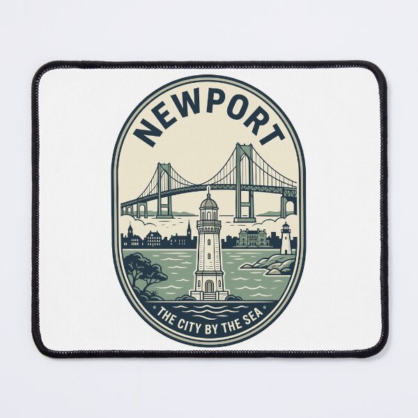 Item preview, Vintage Newport Rhode Island Lighthouse Bridge Badge designed and sold by k3rstman1.