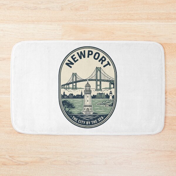 Item preview, Vintage Newport Rhode Island Lighthouse Bridge Badge designed and sold by k3rstman1.