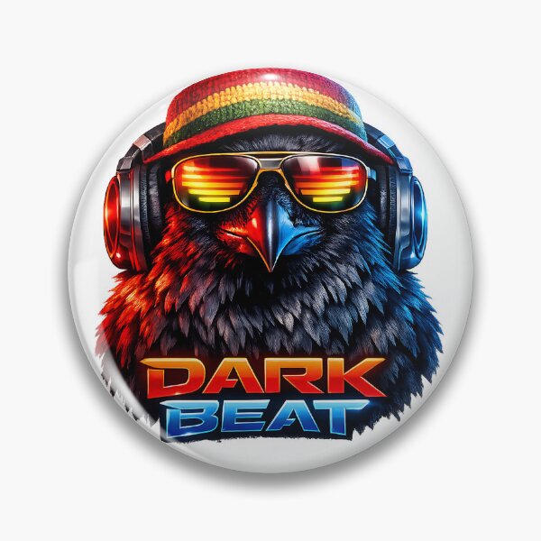 Item preview, Dark Beat Techno Raven DJ Cyberpunk designed and sold by  ZenRave Designs.