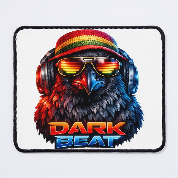 Item preview, Dark Beat Techno Raven DJ Cyberpunk designed and sold by  ZenRave Designs.