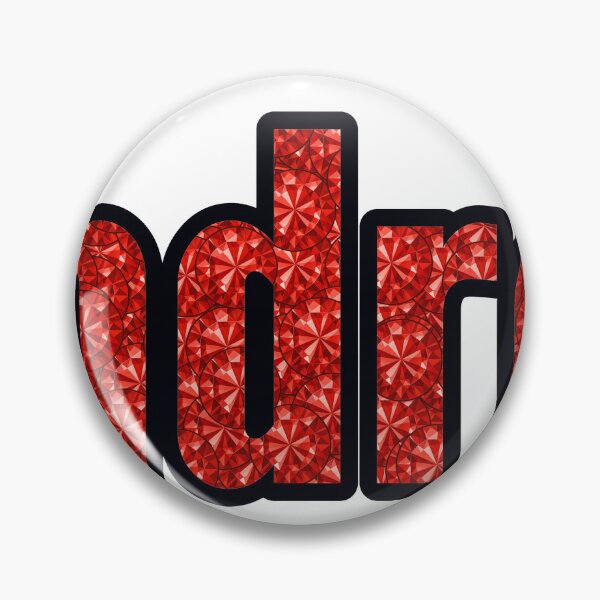 Item preview, Andrea Girl Name Red Rhinestone Texture designed and sold by TheIconSmith.