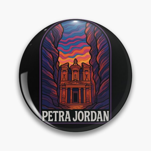 Item preview, Petra Jordan Trippy Art Travel designed and sold by TomFrontierArt.