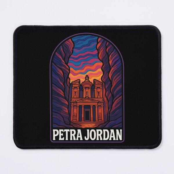 Item preview, Petra Jordan Trippy Art Travel designed and sold by TomFrontierArt.