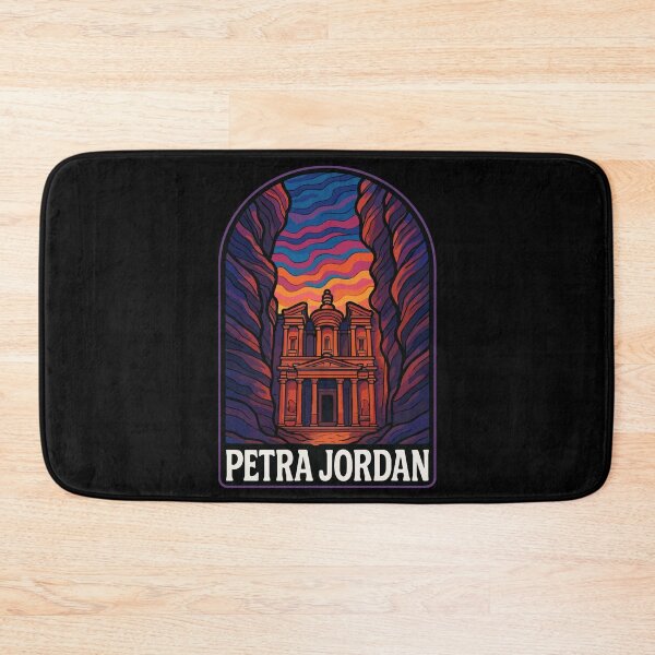 Item preview, Petra Jordan Trippy Art Travel designed and sold by TomFrontierArt.