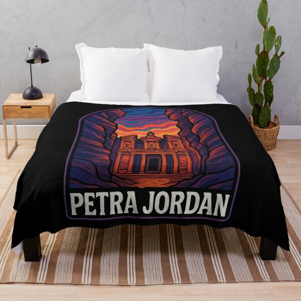 Item preview, Petra Jordan Trippy Art Travel designed and sold by TomFrontierArt.