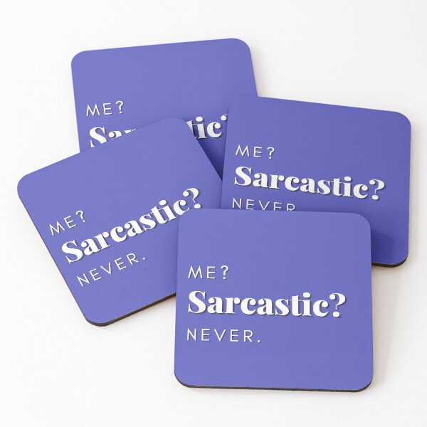 Item preview, Me Sarcastic Never Funny Sarcasm Quote T-Shirt designed and sold by Anya86.