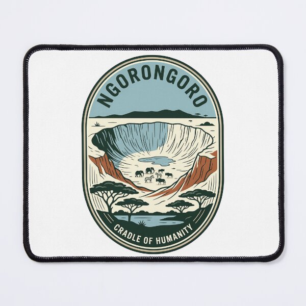 Item preview, Vintage Ngorongoro Crater Tanzania Safari Africa Wildlife designed and sold by k3rstman1.