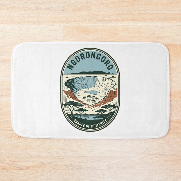 Item preview, Vintage Ngorongoro Crater Tanzania Safari Africa Wildlife designed and sold by k3rstman1.