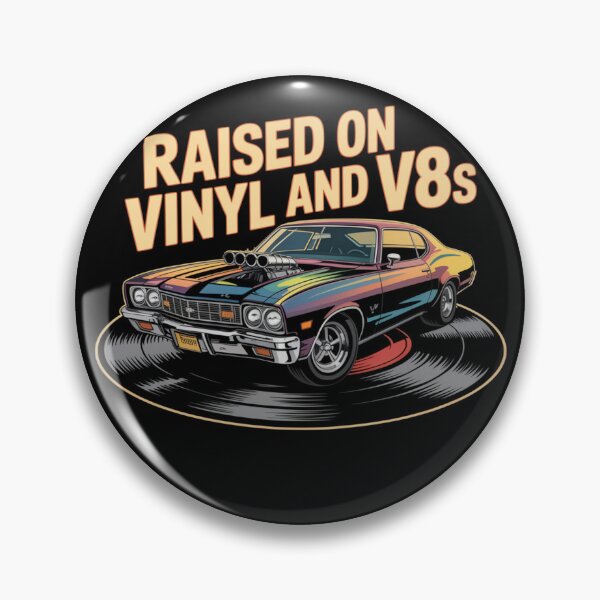 Item preview, Classic V8 Muscle Car on Vinyl Record designed and sold by Heneket.