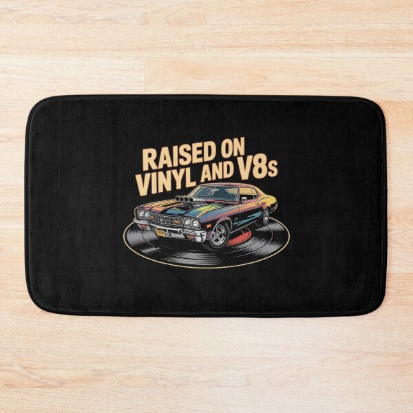 Item preview, Classic V8 Muscle Car on Vinyl Record designed and sold by Heneket.
