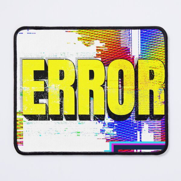 Item preview, System Error Glitch Aesthetic - Edgy Vaporwave Techwear Sticker designed and sold by GraphixByHub.