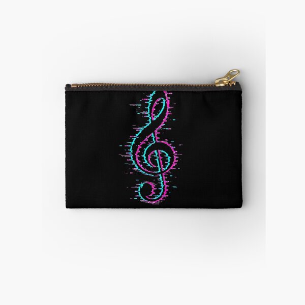 Item preview, Glitch Treble Clef Neon Music Symbol designed and sold by Sn1ver.