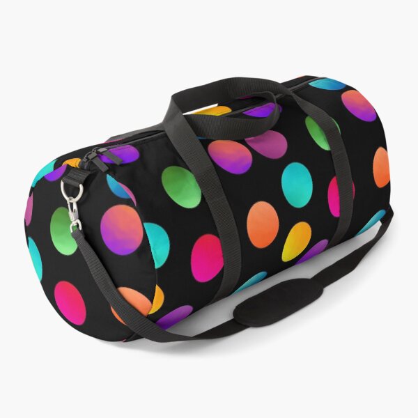 Item preview, Gradient Polka Dots on Black  designed and sold by JaygiesDesign.