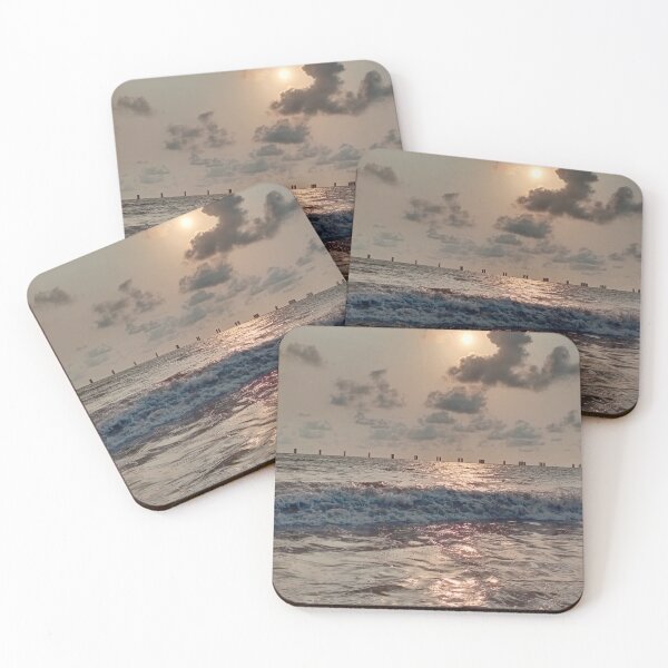Item preview, Golden Sunset Over the Shore designed and sold by veynorastudio.