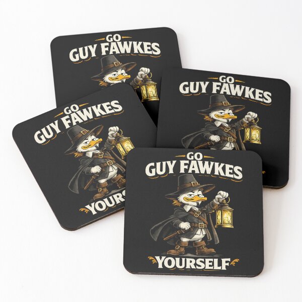 Item preview, Go Guy Fawkes Yourself Funny History Pun designed and sold by TeeTimeTreasure.