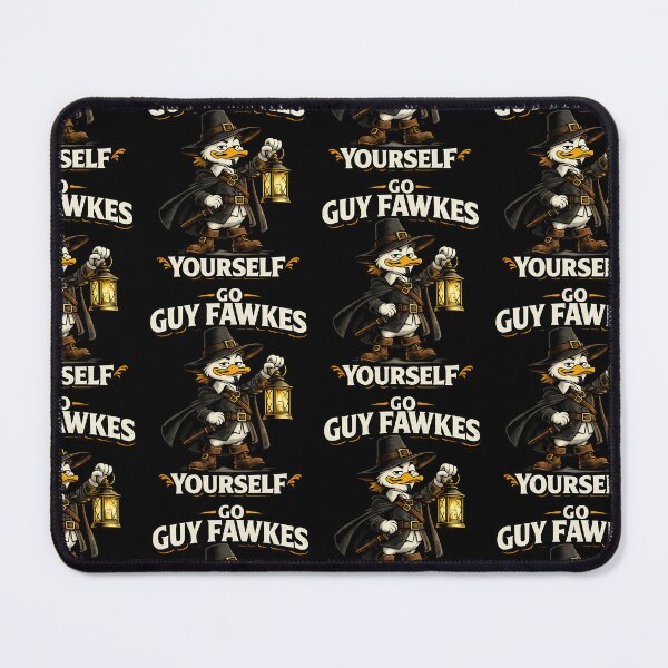 Item preview, Go Guy Fawkes Yourself Funny History Pun designed and sold by TeeTimeTreasure.