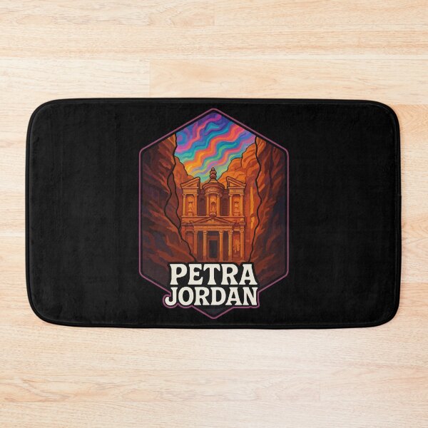Item preview, Petra Jordan Ancient Trippy Art Travel designed and sold by TomFrontierArt.