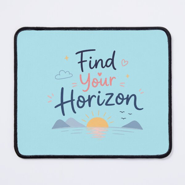Item preview, Find Your Horizon Cute Travel Quote Design | Adventure Sunset Aesthetic Wanderlust Graphic designed and sold by Sanika arts .