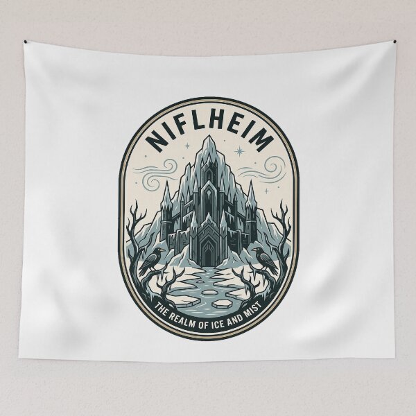 Item preview, Niflheim Norse Mythology Realm of Ice and Mist designed and sold by k3rstman1.