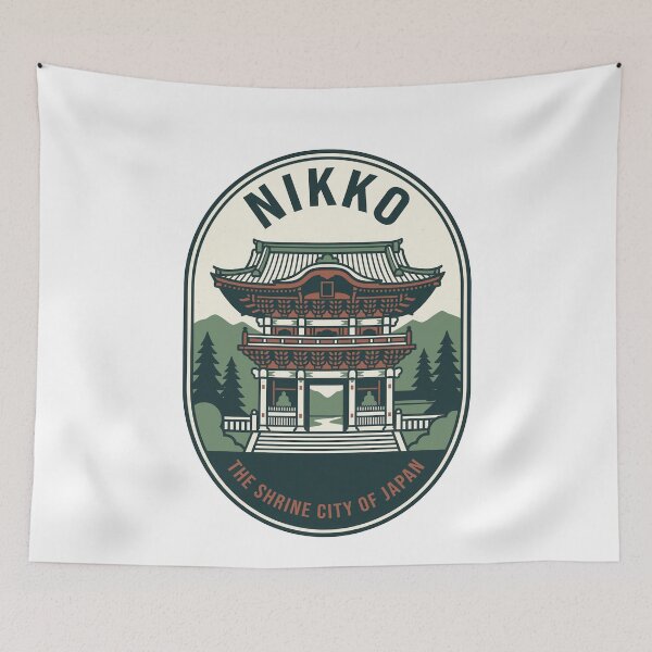 Item preview, Nikko Japan Vintage Shrine City Badge designed and sold by k3rstman1.