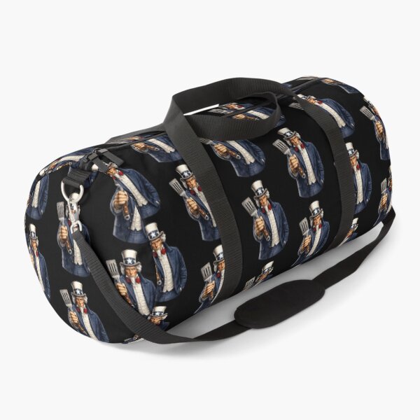Item preview, BBQ Grill Master Uncle Sam Patriotic Barbecue Design designed and sold by TheTrendsDesk.