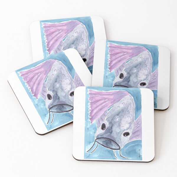 Item preview, Blue-Purple Koi designed and sold by Anke‘s Bazaar.