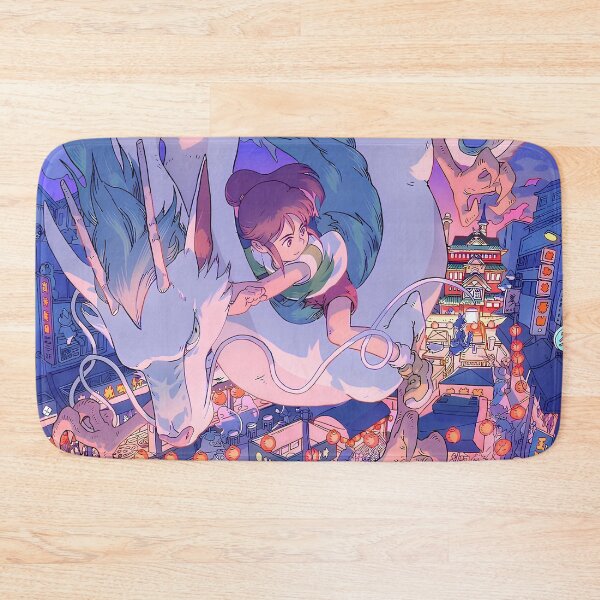Item preview, Cute kawaii art girl [[chihiros]]  -%[ghiblis]%- flying aways night sky designed and sold by ITsdnelinn.