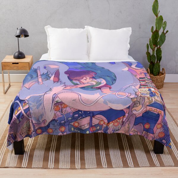 Item preview, Cute kawaii art girl [[chihiros]]  -%[ghiblis]%- flying aways night sky designed and sold by ITsdnelinn.