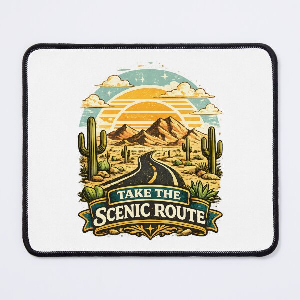 Item preview, Take The Scenic Route Vintage Desert designed and sold by Mr Lee.