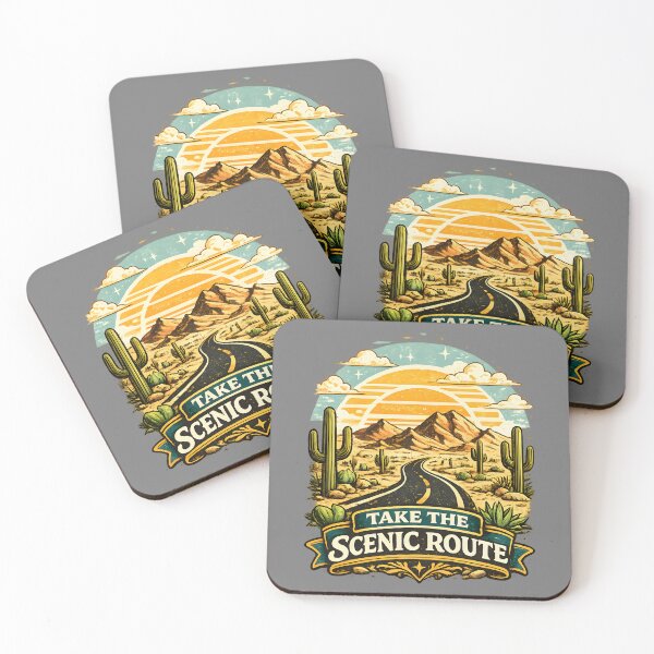 Item preview, Take The Scenic Route Vintage Desert designed and sold by Mr Lee.