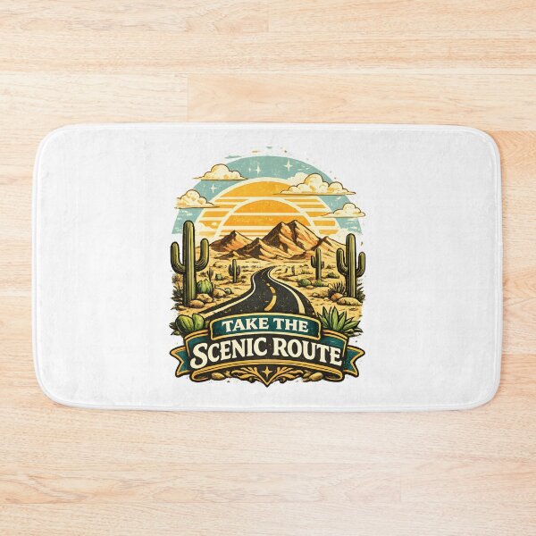 Item preview, Take The Scenic Route Vintage Desert designed and sold by Mr Lee.