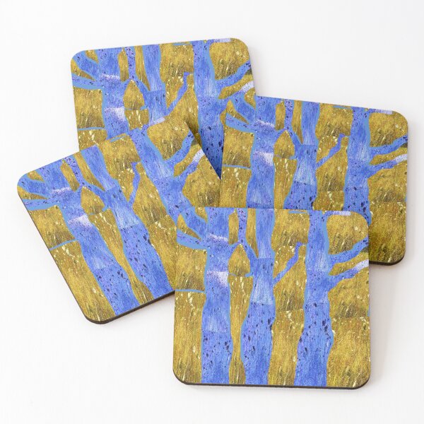 Item preview, Blue trees designed and sold by GasconyPassion.