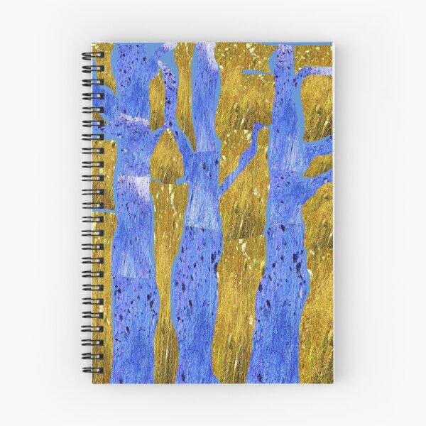 Aperçu de l'œuvre Arbres bleus créée et vendue par GasconyPassion.