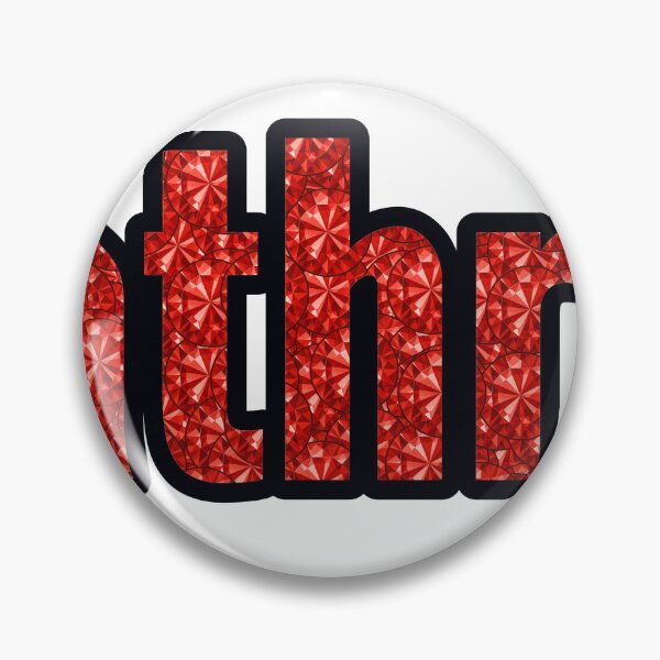 Item preview, Kathryn Girl Name Red Rhinestone Texture designed and sold by TheIconSmith.