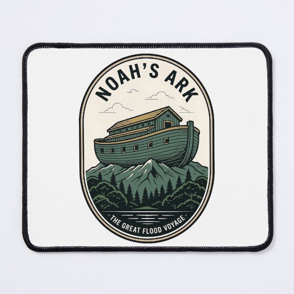 Item preview, Biblical Noahs Ark Great Flood Vintage Badge designed and sold by k3rstman1.