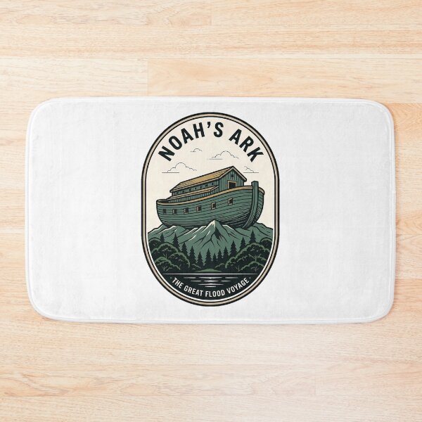 Item preview, Biblical Noahs Ark Great Flood Vintage Badge designed and sold by k3rstman1.