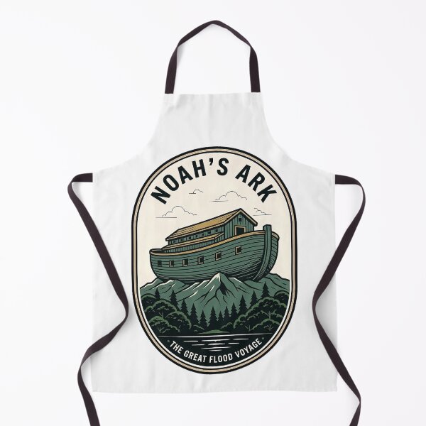 Item preview, Biblical Noahs Ark Great Flood Vintage Badge designed and sold by k3rstman1.